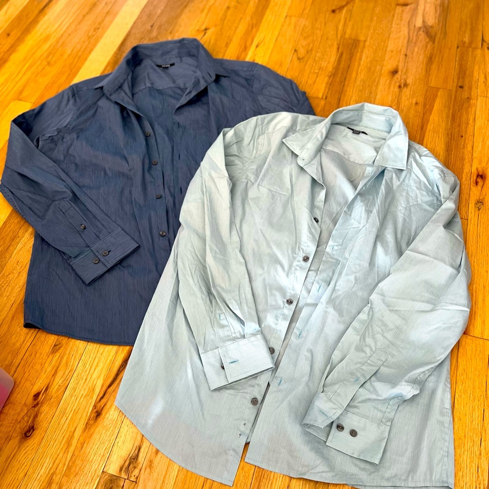 Alfani men’s button down shirts